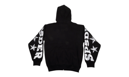 MX555 ZIP HOODIE "Black" SP5der303