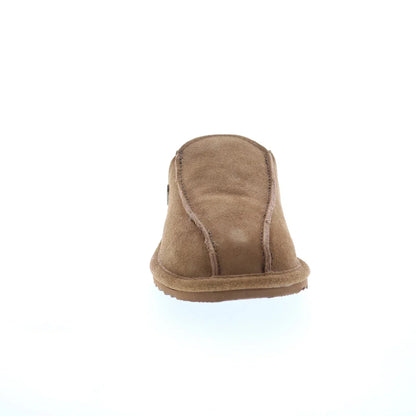 Bearpaw Pierre 2538M-220 Mens Brown Suede Slip On Mules Slippers Shoes