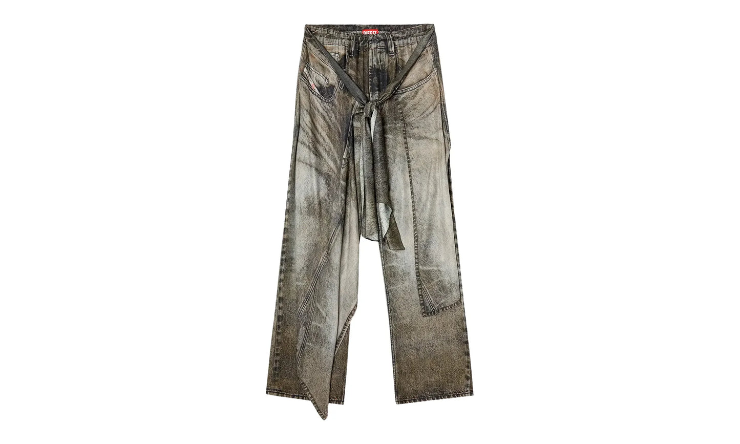 P-Aloma Trousers "02 BLACK/DENIM" A18579 0LKCT 02