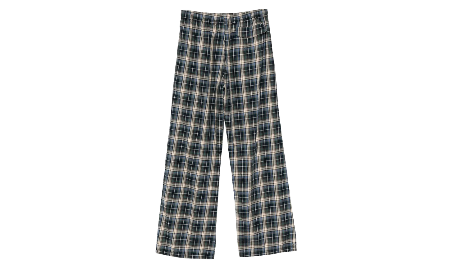 Plaid Lounge Pants "Blue" ERL11P013