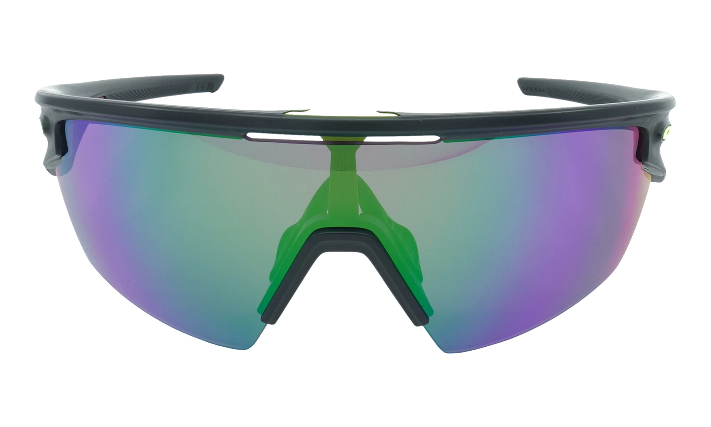 Sphaera Sunglasses "Matte Black Ink / PRIZM Road Jade" OO9403 08
