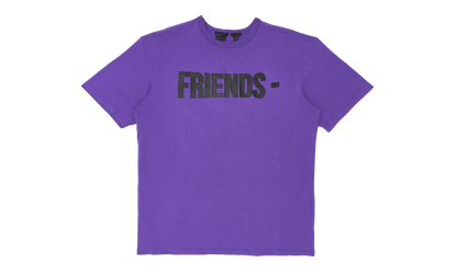 Friends Logo Short Sleeve Tee "Purple / Black" VL0026