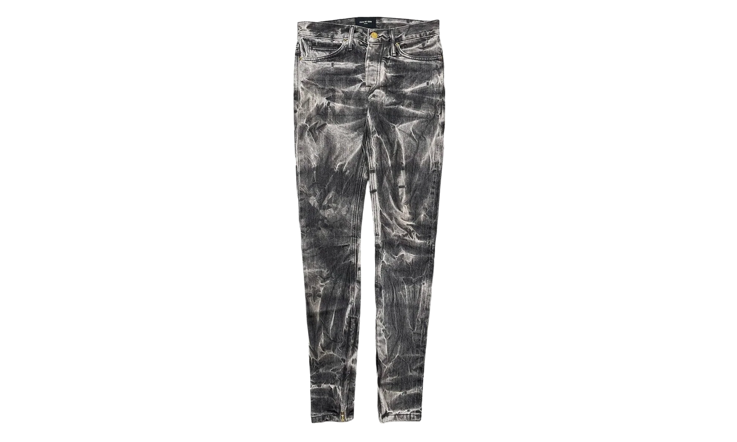 Acid Washed Selvedge Holy Water Jeans "Black" 5C17SDVJ BLAC