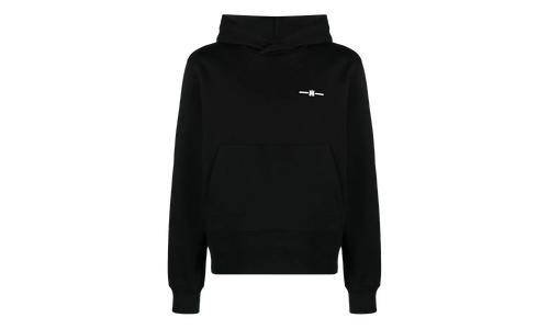 Micro MA Bar Pullover Hoodie "Black" PS23MJL034 001