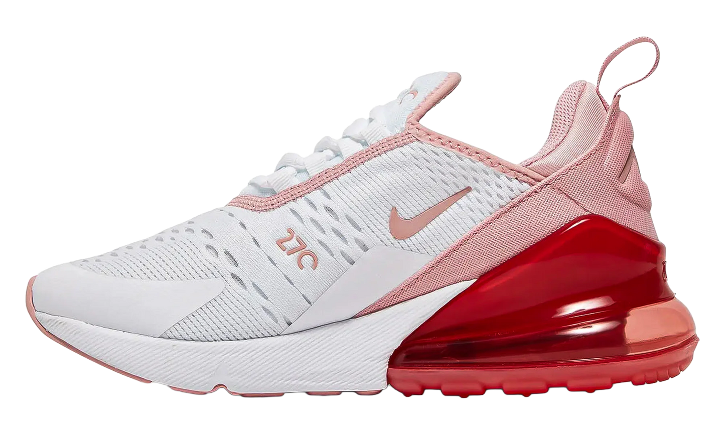 Air Max 270 GS "WHITE/PINK SALT/PINK GLAZE" 943345 108