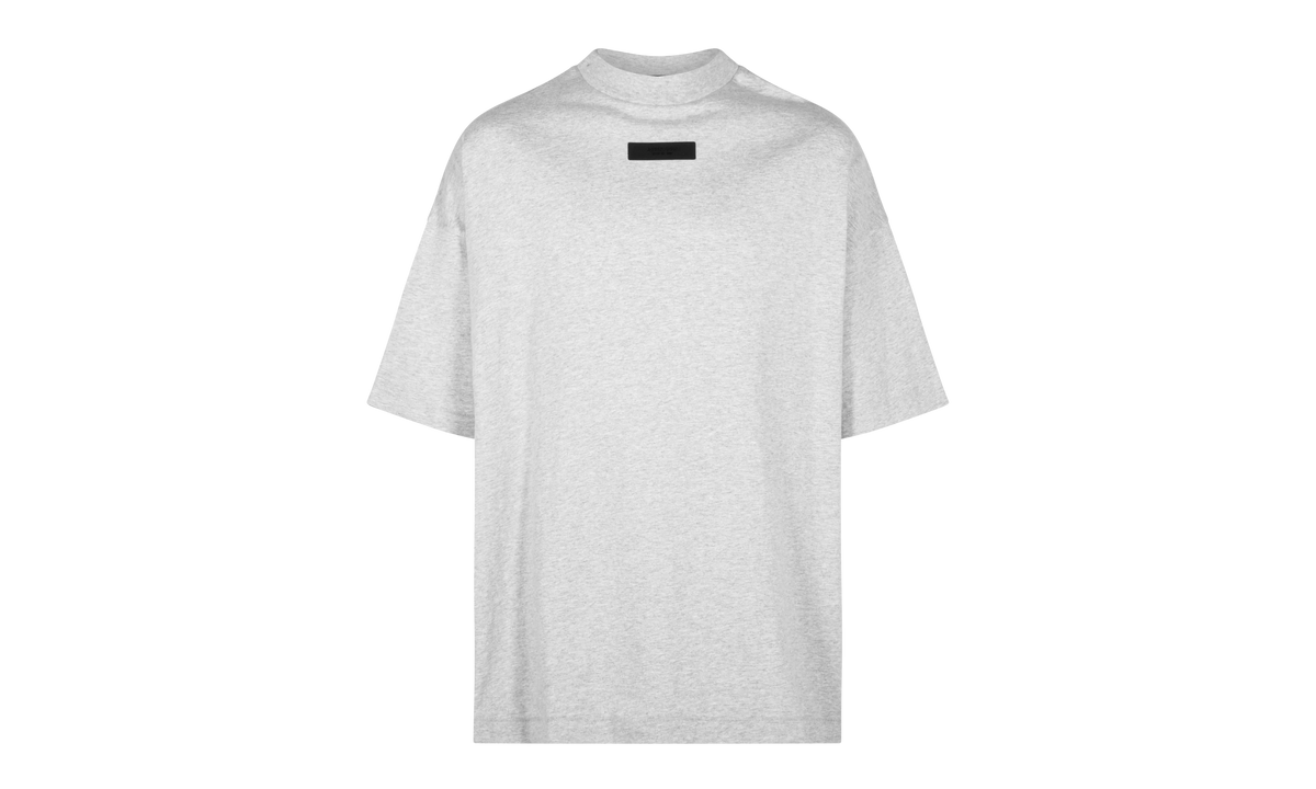 TAB CREWNECK TEE "LIGHT HEATHER GREY" 125SP244196F
