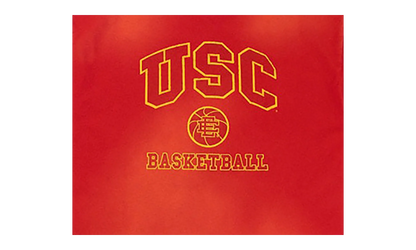 EE COLLEGE USC TEE "SS24 - Washed Red" EE826