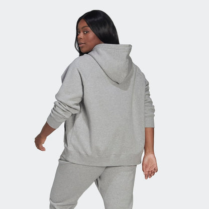 Women's adidas Oversized Hooded Sweatshirt (Plus Size)