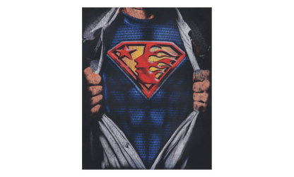 Superman Tee "Black" HSR206