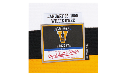 Power Play Willie O'Ree Player Jersey "1958 Boston Bruins - White" RJY77731 BBN58WORWHIT