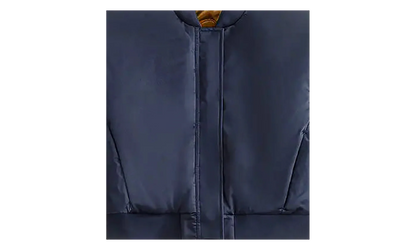 Landry Cropped Satin Bomber Jacket WMNS "Navy" KITH119