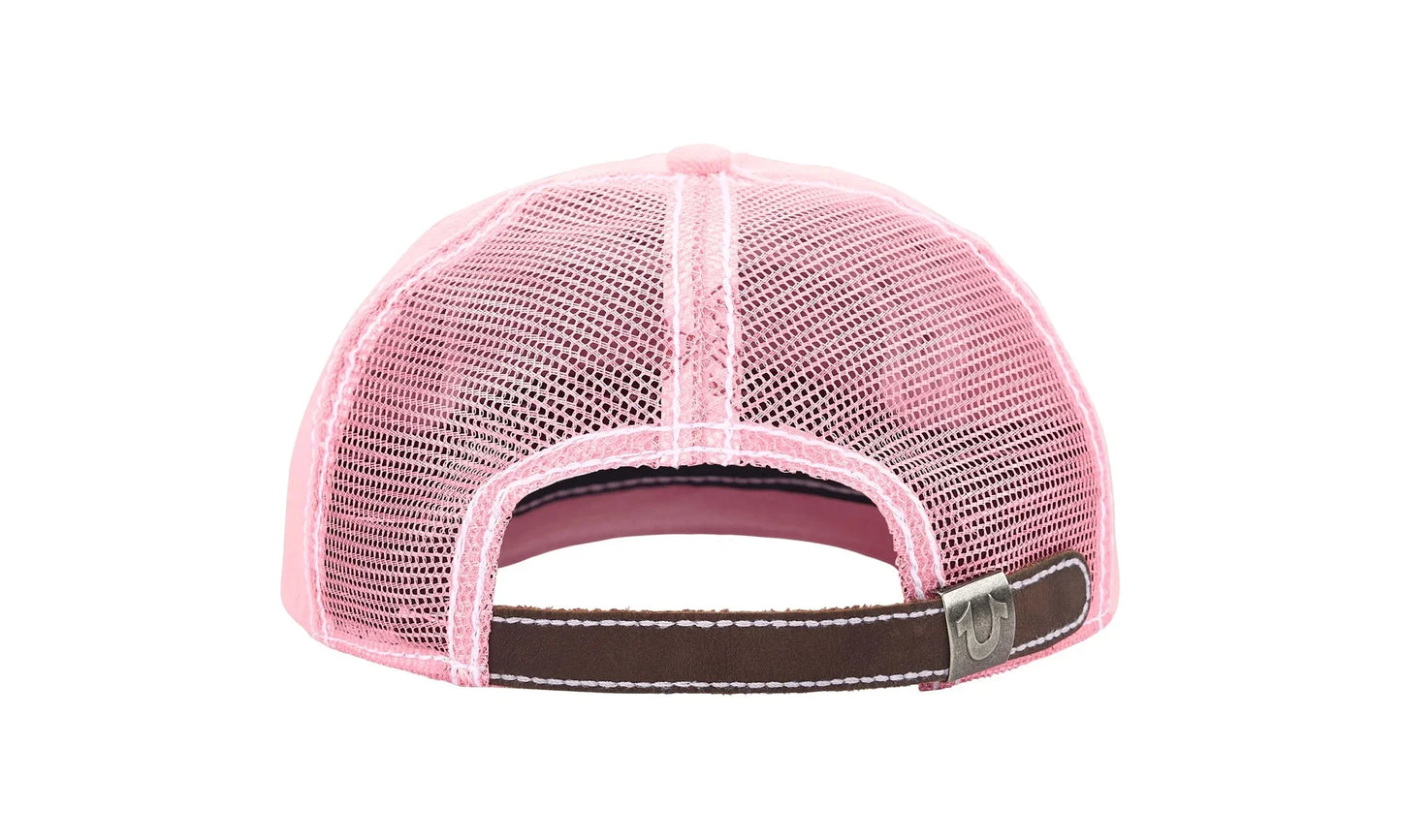 True Religion® Mesh Back 6-Panel "FW25 - Pink" SU26785