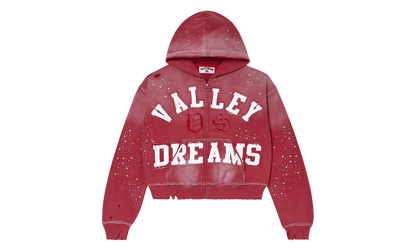 Classico Zip Up Hoodie "Ruby" 11451 10004VFCZUH RUBY