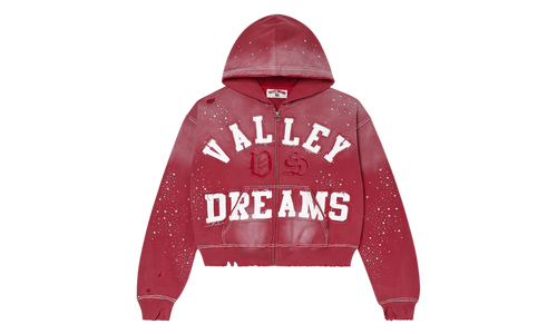 Classico Zip Up Hoodie "Ruby" 11451 10004VFCZUH RUBY