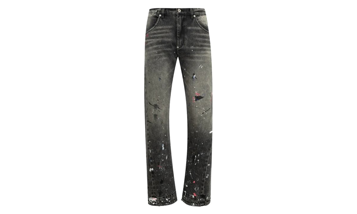 Paint Zip Denim "Black" GD100