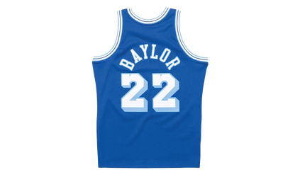 NBA Elgin Baylor Swingman Jersey "1960 Los Angeles Lakers - Royal" SMJYLG19013 LALROYA60EBY