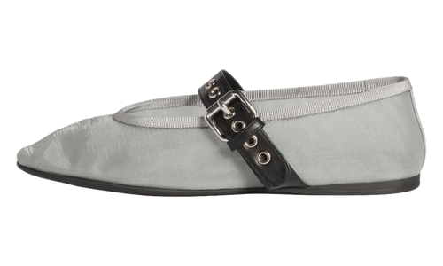 Mesh Ballerina Flats WMNS "Aluminum" 5F373E 099 F0024
