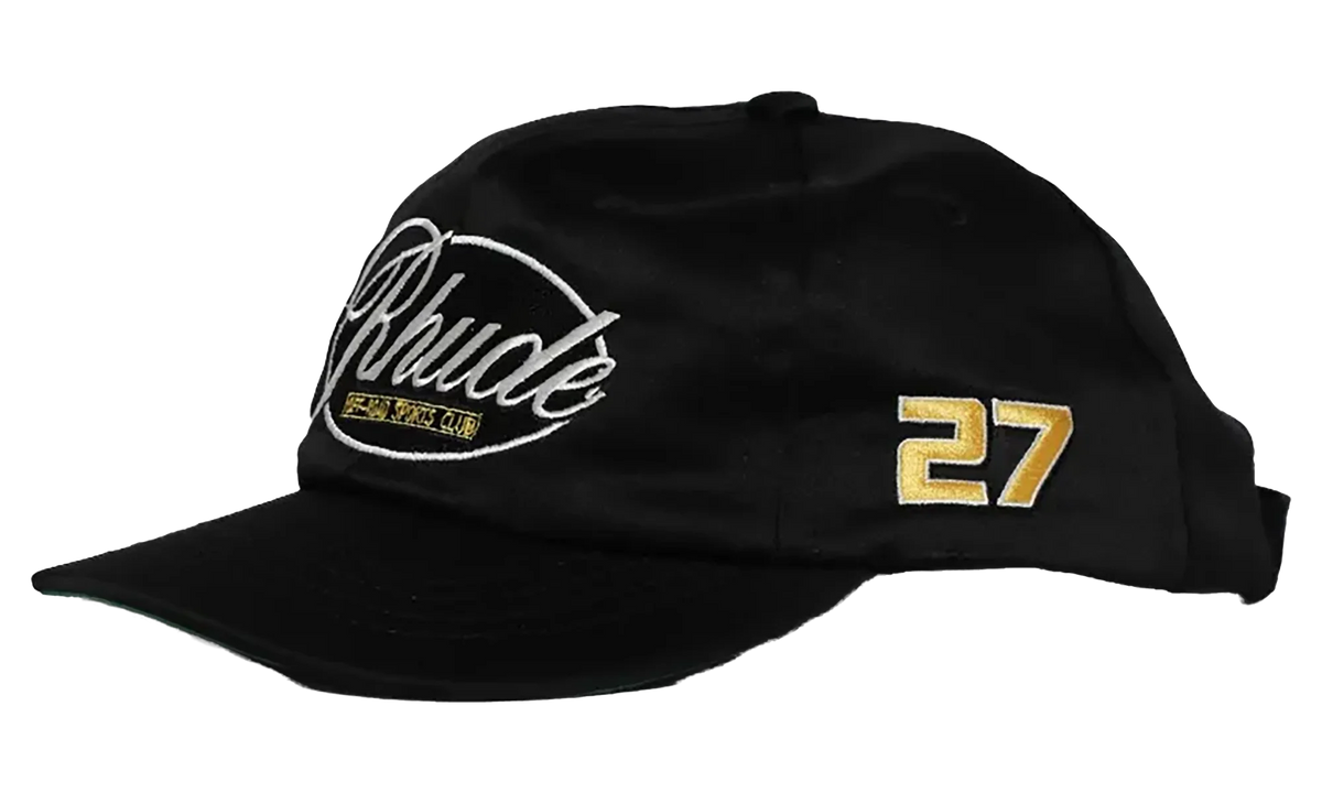 Sports Club Curved Brim Hat "Black" FW25HA030120015