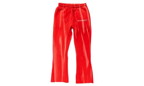 Flare Sweatpants "Red" RET012