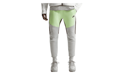 Tech Fleece Joggers "Dark Grey Heather/Liquid Lime/Black" HV0959 361