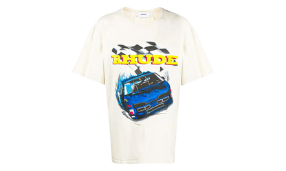 Nascar T-Shirt "Cream" RHU06PS20008 WHT