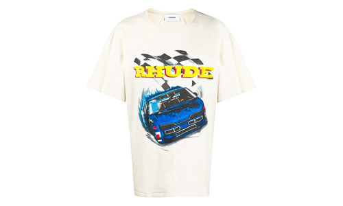 Nascar T-Shirt "Cream" RHU06PS20008 WHT