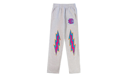 EE BASIC CORE SWEATPANT "SS24 - Gray/Violet Bolt" EE660
