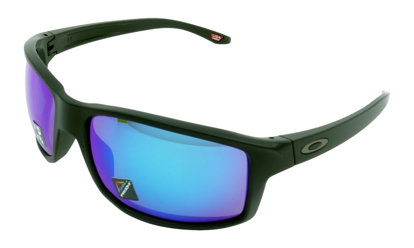 Gibston Polarized Sunglasses "Matte Black / PRIZM Sapphire Polarized" OO9449 10