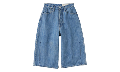 Crossed Denim Shorts "Light Indigo" 962982