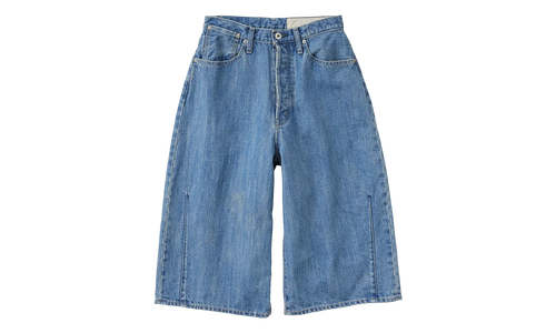 Crossed Denim Shorts "Light Indigo" 962982