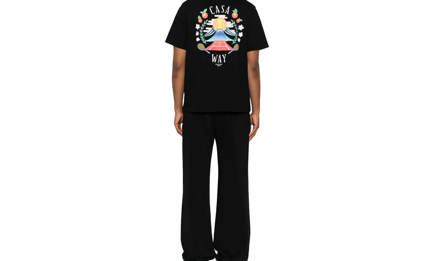 Casa Way Mountain Short Sleeve T-Shirt "Black" MPF25 JTS 001 09