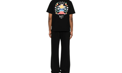 Casa Way Mountain Short Sleeve T-Shirt "Black" MPF25 JTS 001 09