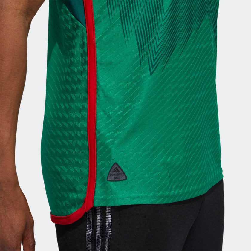 Men's adidas Mexico 22 Home Authentic Jersey