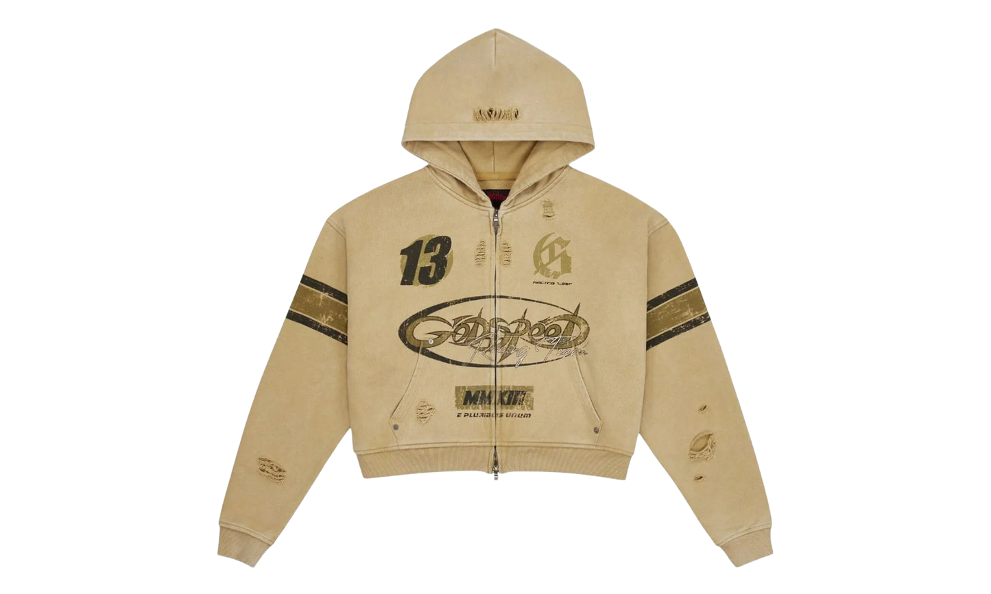 Speedway Zip Hoodie "Sand" GS061