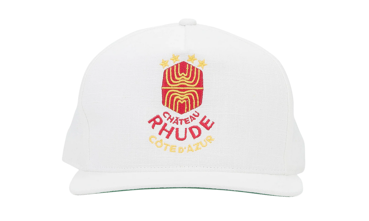 Azur Linen Baseball Cap "White" RHD-MACC-0005