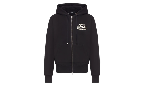 Club Amiri Zip Hoodie "BLACK" AMJYHD1123