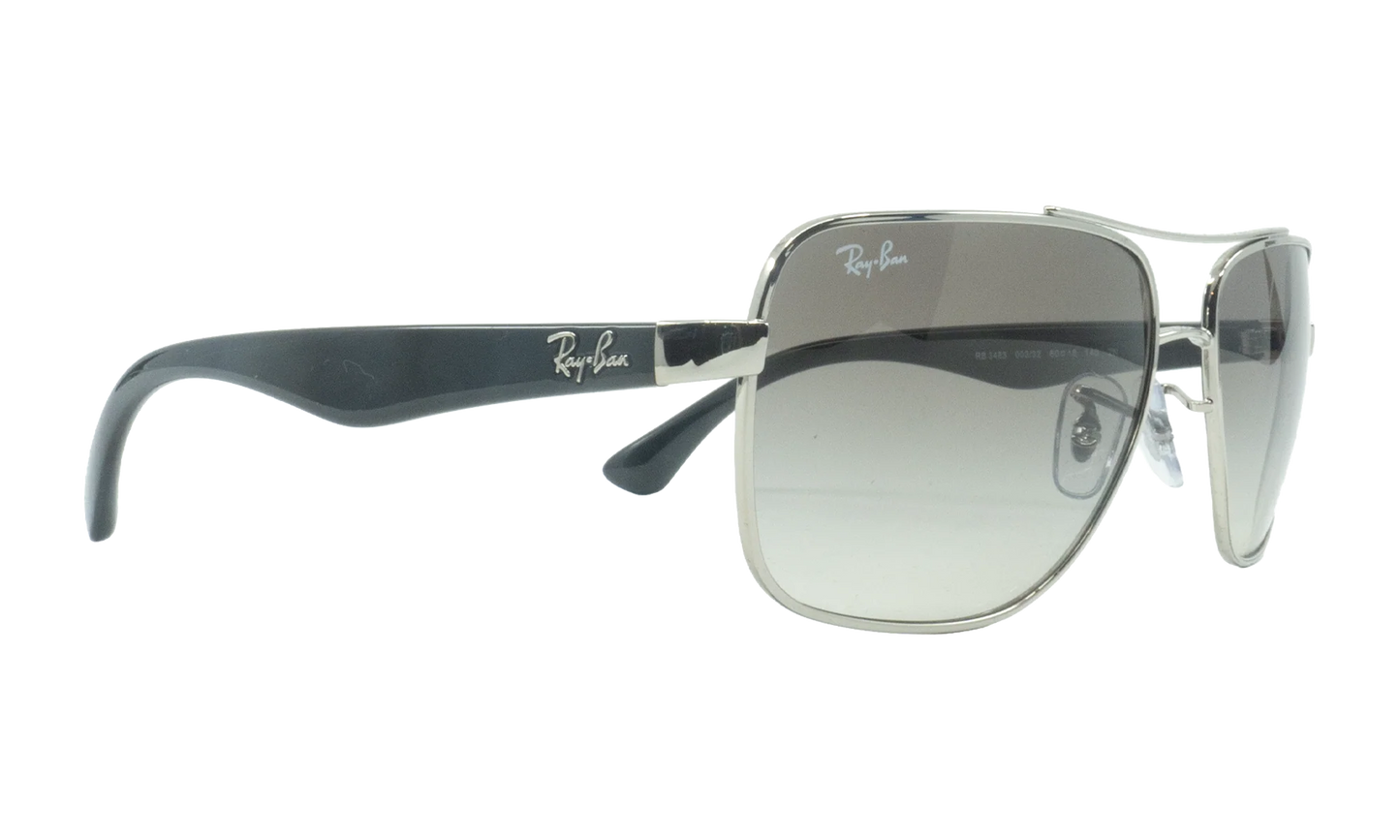 Square Sunglasses "Silver" RB3483-003-32_60
