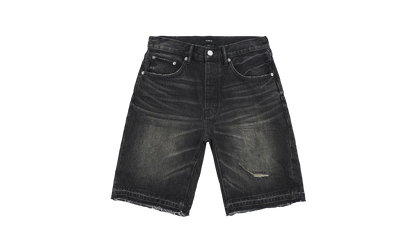 Smoke Worn Vintage Short "Black" P059 SWVB325