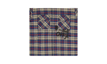 Flannel Check Shirt "Blue" 82NGG OW 1536