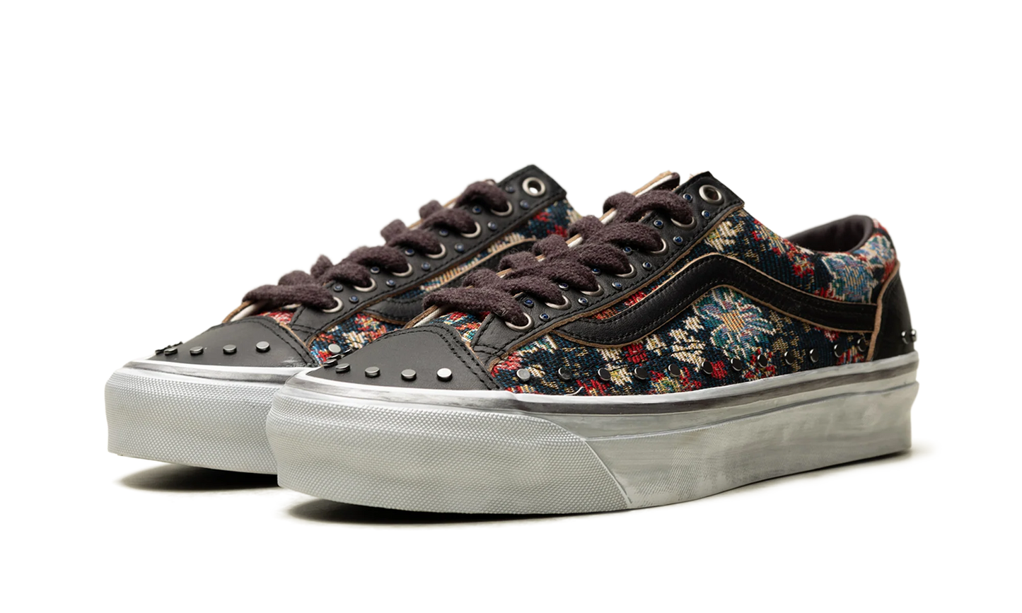 OTW Old Skool 36 Vibram "Floral Rivets Black" VN000D2GBLA