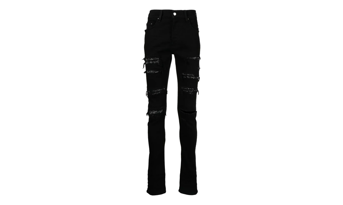 Crystal Thrasher Jeans "Overdyed Black" SS23MDS006 018