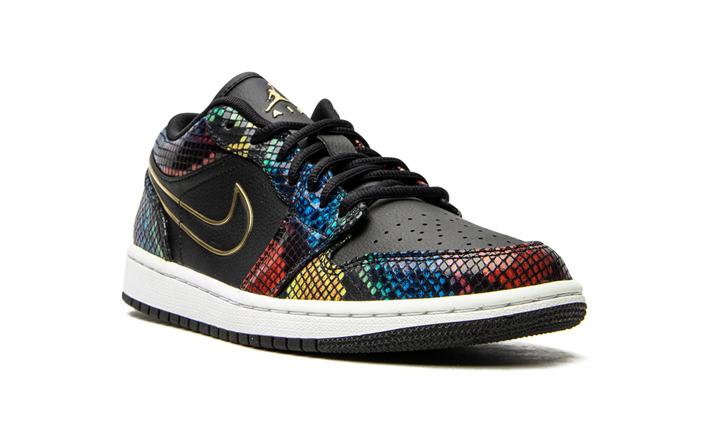 Air Jordan 1 Low WMNS "Multicolor Snakeskin" CW5580 001