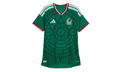 Mexico 26 Home Authentic Jersey "Bold Green" JL8540