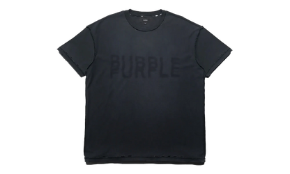 Layered Wordmark T-Shirt "Black" P101 TBRH226