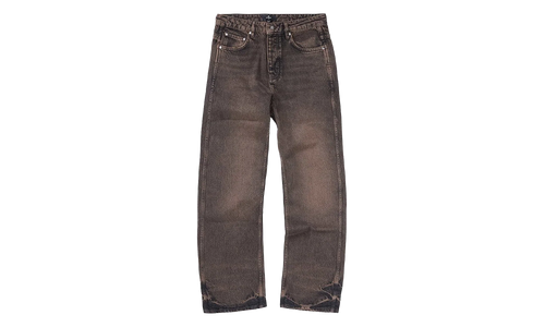 R2 Straight Leg Denim "Brown" MLM100499-BRK