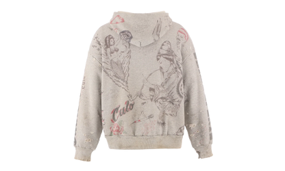 Drawings Hoodie "Alexis Ross - Grey" SM HR1 0000 C31