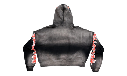 Stars Shine Graffiti Hoodie "Black / Red" HSR251