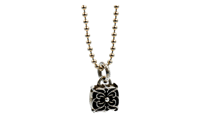 Butterfly Pendant and Ball Chain "Silver" CHRM0734