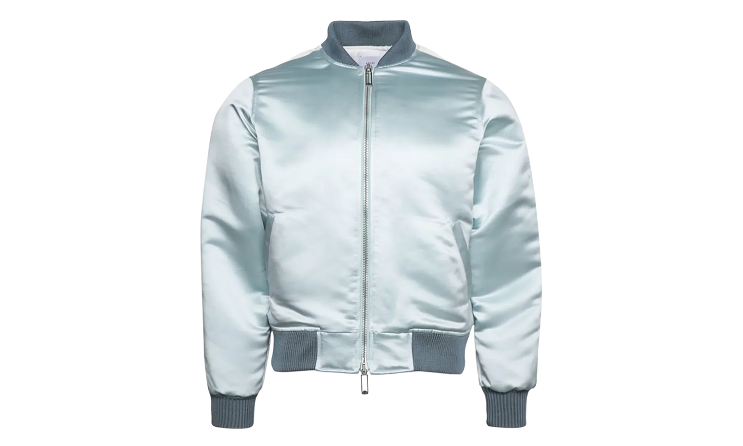 Boys 02 Satin Bomber Jacket "Mint / Cream" RHPS24JA09497136 MCR