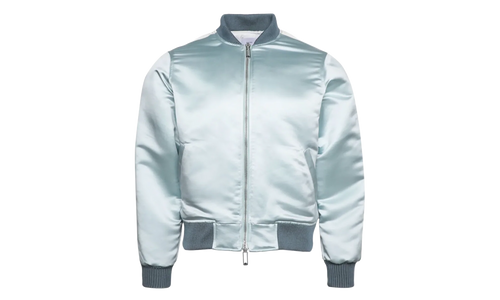 Boys 02 Satin Bomber Jacket "Mint / Cream" RHPS24JA09497136 MCR